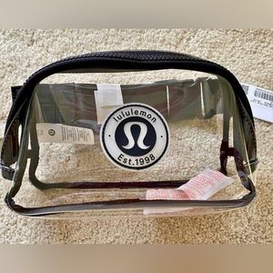NWT Rare Lululemon Clear Everywhere Belt Bag/Fanny Pack 1 Liter